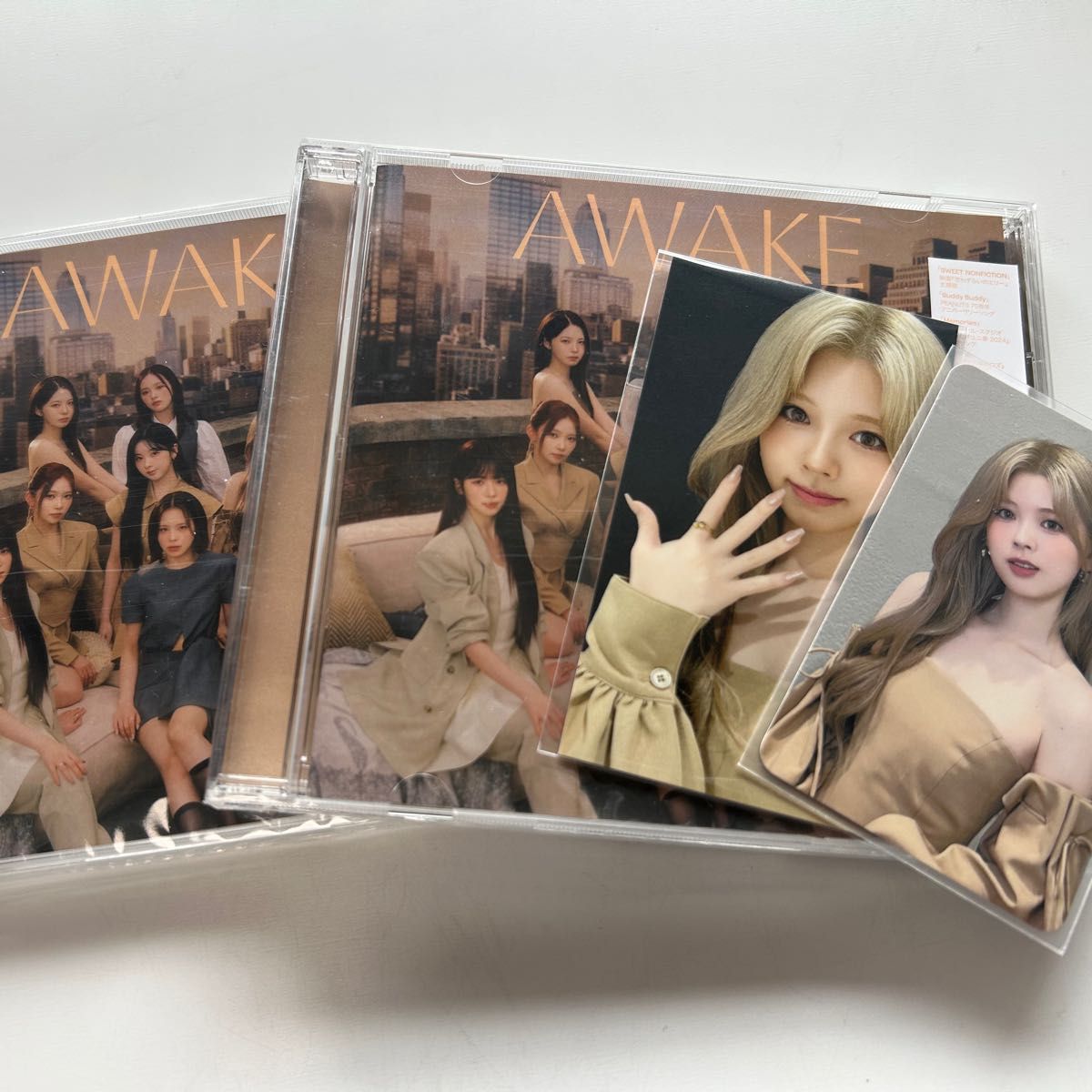 NiziU AWAKE CD 通常盤 2枚セット リク トレカ付き|Yahoo NiziU AWAKE CD 通常盤 2枚セット リク トレカ付き|Yahoo