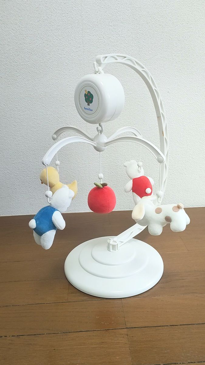 familiar ファミリア ベビーメリー ベッド フロアー 2wayタイプ オルゴール