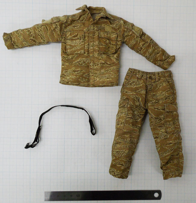 1/6 scale clothes costume FLAGSET FS-73014 U.S.Army 75th Ranger Regiment In Afghanista trousers shirt 