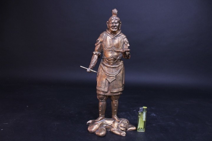 唐銅　銅製　仏像　広目天　明王のサムネイル