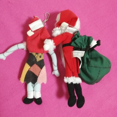 未使用 ナイトメアビフォアクリスマス サリー&ジャック 未使用 ナイトメアビフォアクリスマス サリー&ジャック