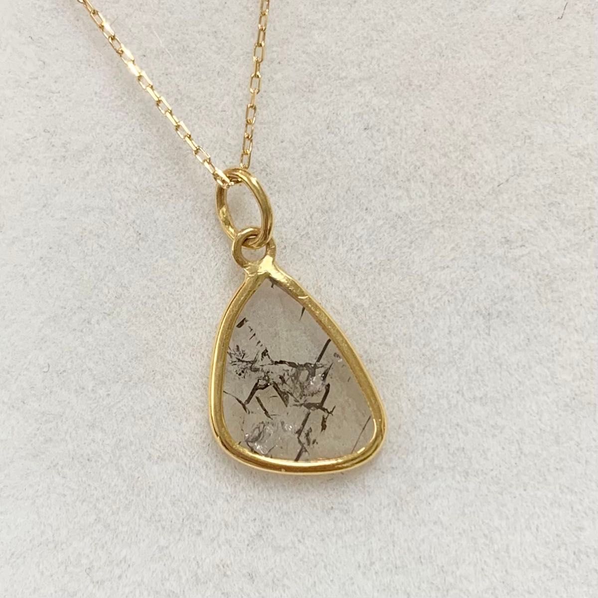 新品 スライス ダイヤモンド ネックレス K18|Yahoo!フリマ(旧 新品 スライス ダイヤモンド ネックレス K18|Yahoo!フリマ(旧