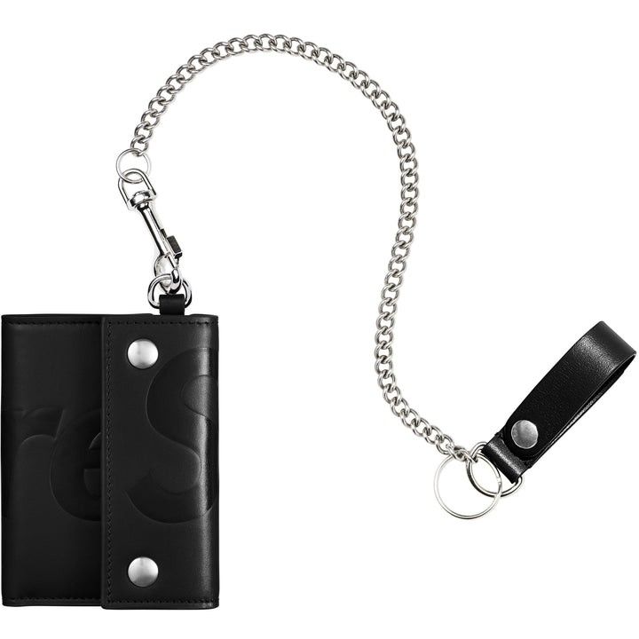 Supreme★Leather Chain Wallet レザーチェーンウォレット Supreme Leather Chain Wallet Black シュプリーム レザー