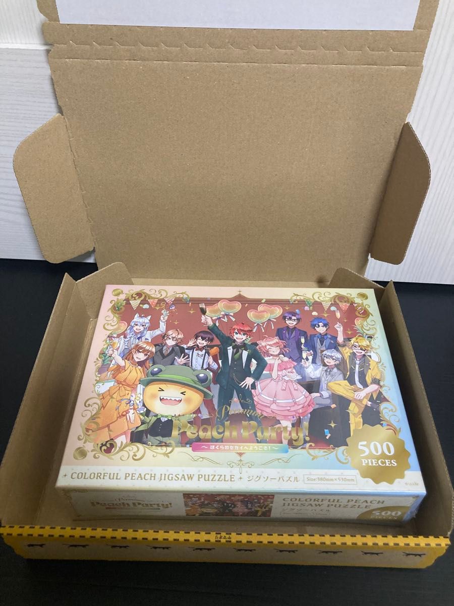 カラフルピーチ Premium Peach Party! パズル カラフルピーチ 全員集合 ジグソーパズル プレミアムピーチ