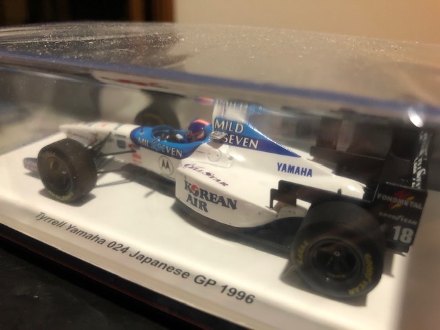 レーシングオン限定 1/43 ティレル ヤマハ 024 日本GP 1996 片山右京