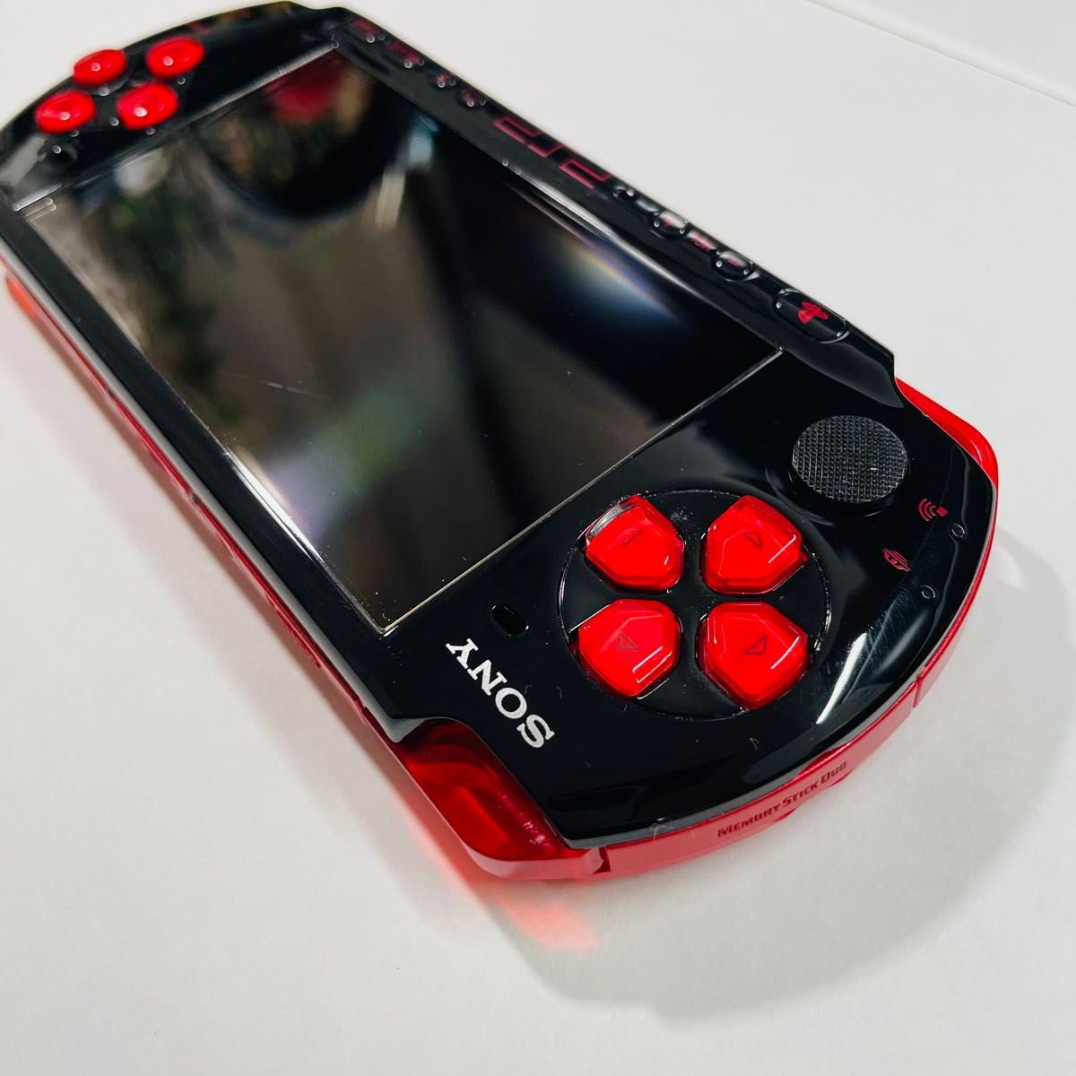 人気ブランド 箱付き】PSP-3000 新米ハンターズパック レッド ブラック 携帯用ゲーム機本体
