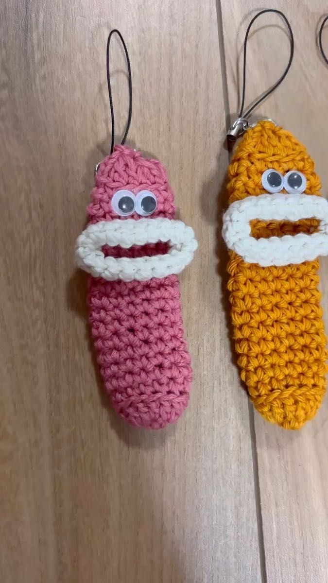 ハンドメイド パクパクモンスター リップケース 小物入れ