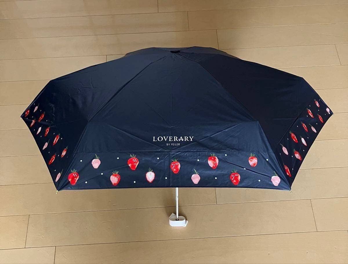 新品❤️LOVERARY UV PROTECTION PARASOL いちご柄 LOVERARY by FEILER 折りたたみ傘 いちご柄|Yahoo!フリマ(旧