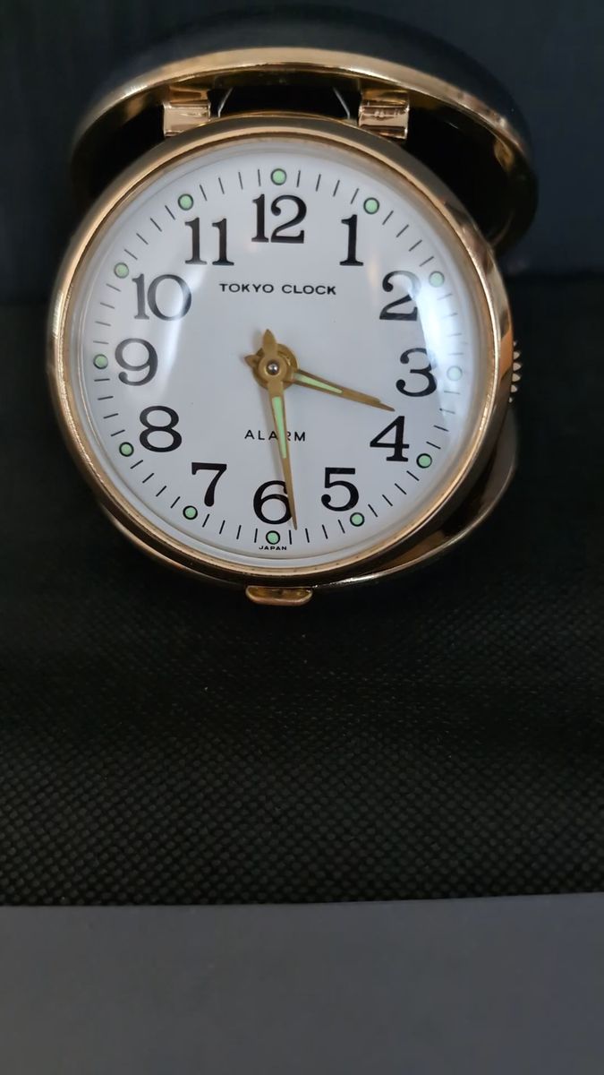 昭和レトロ TOKYO CLOCK 東京時計 トラベルクロック