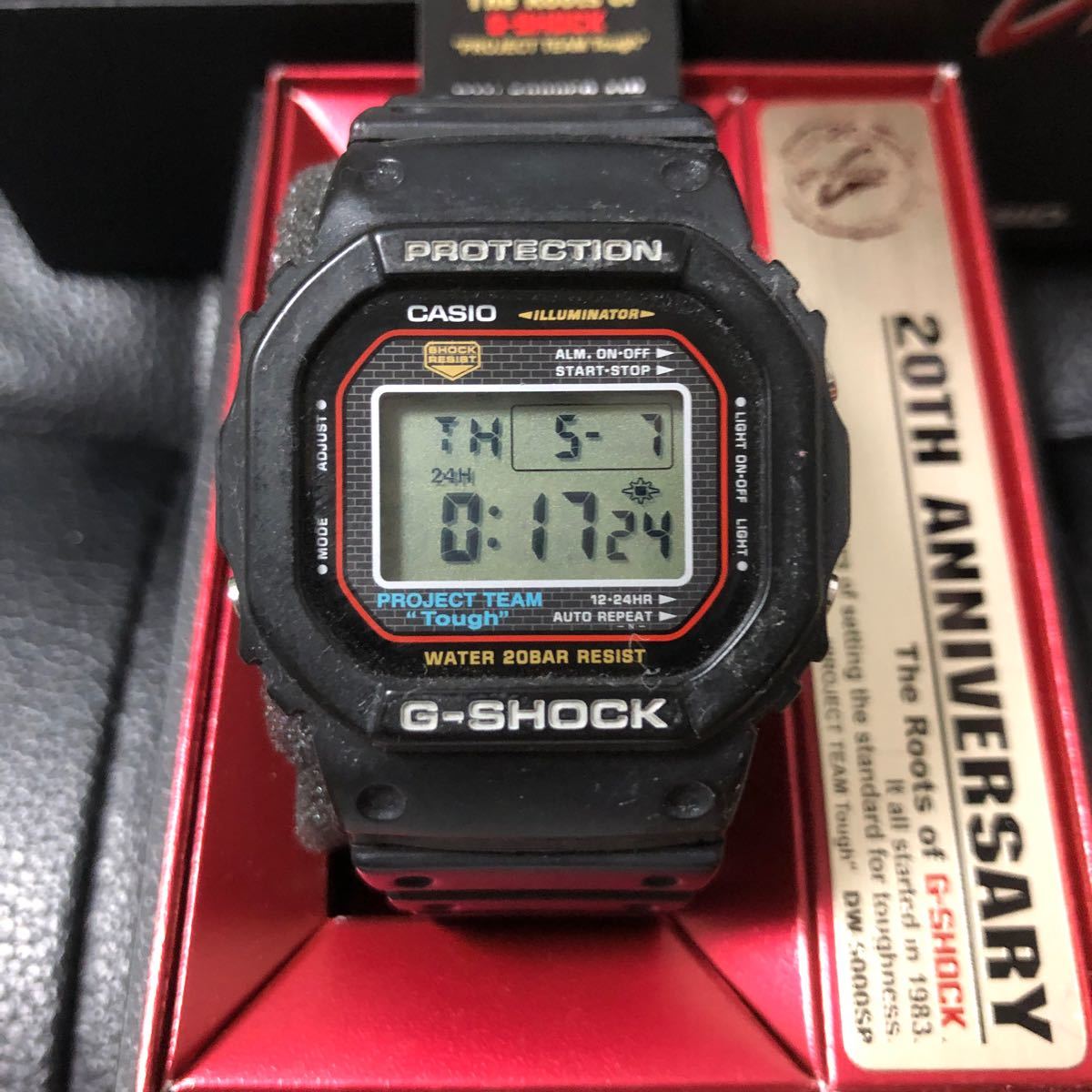 G-SHOCK DW-5000SP-1JR 20周年限定|Yahoo!フリマ(旧PayPayフリマ) G-SHOCK DW-5000SP-1JR 20周年限定|Yahoo!フリマ(旧PayPayフリマ)