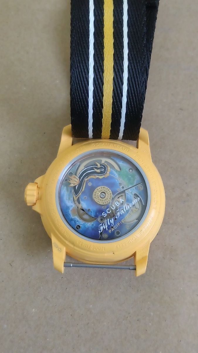 本体のみ/傷有 Blancpain x Swatch Bioceramic Scuba Fifty ブランパン スウォッチ