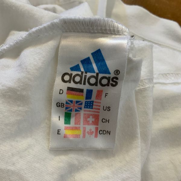 ヤフオク 90s 90年代 海外規格 Adidas アディダス 国旗タ