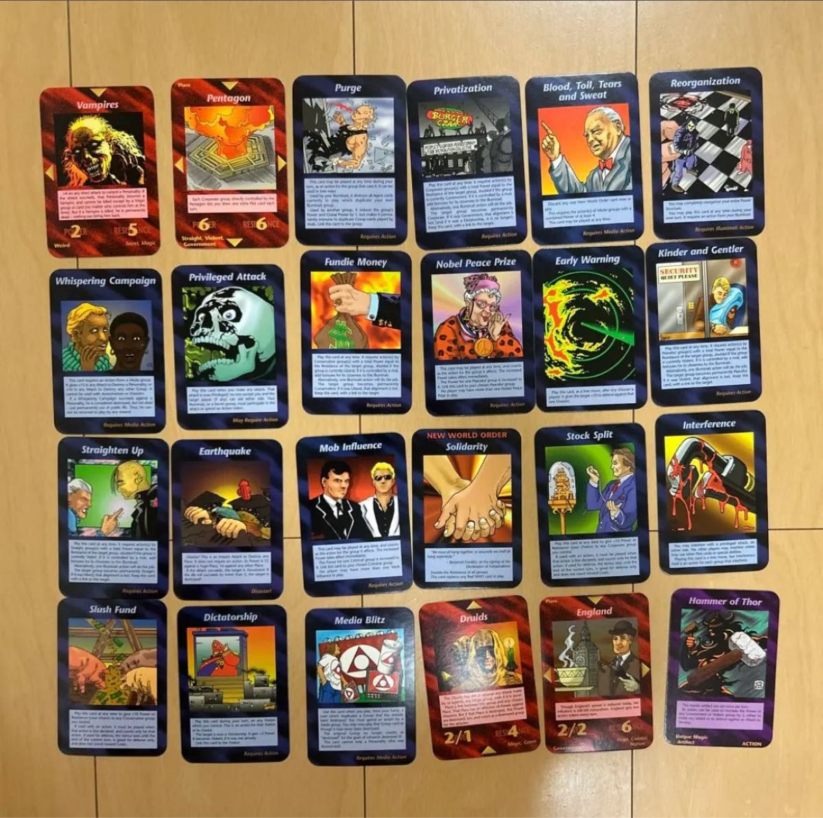 ⭐️超希少⭐️イルミナティカード スターターセット ILLUMINATI CARD 超希少イルミナティカード スターターセット ILLUMINATI CARD