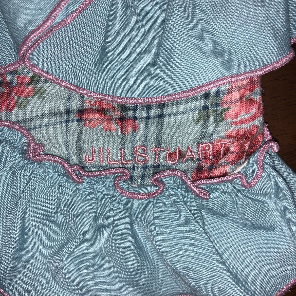 [JILL STUART NEW YORK| Jill Stuart ] мини-юбка юбка-клеш бледно-голубой × цветочный принт 90. б/у 