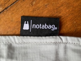 BAG&BACKPACK バッグ＆バックパック グレー エコバッグ/リュック NOTABAG　未使用_画像2