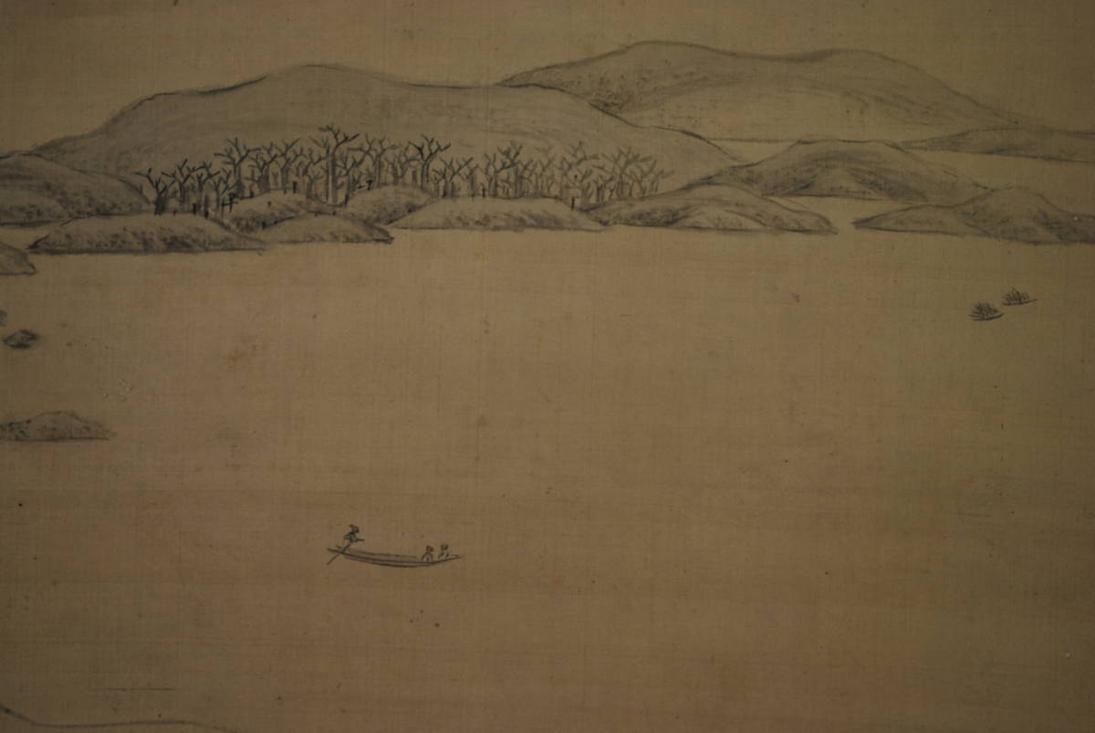 海外花系 ヤフオク! - 真筆 希少 富岡鉄斎 鳥獣人物戯画 50歳頃の作•品