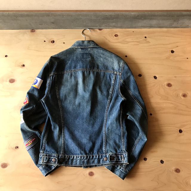Levi's 70500 デニム ジャケット ユーロ ヨーロッパ リーバイス 古著 ワッペン ヴィンテージ Gジャン トラッカージャケット 70505