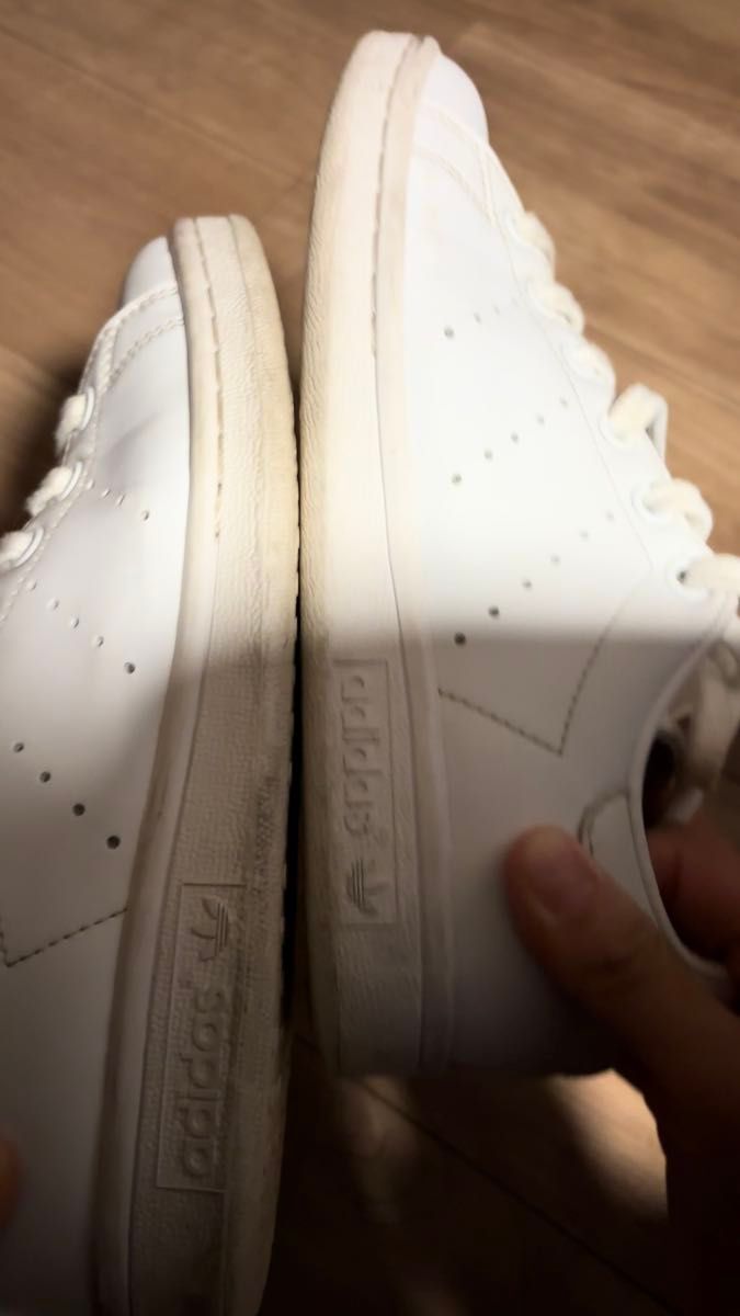 adidas スタンスミスstan smith 22㎝ オールホワイト
