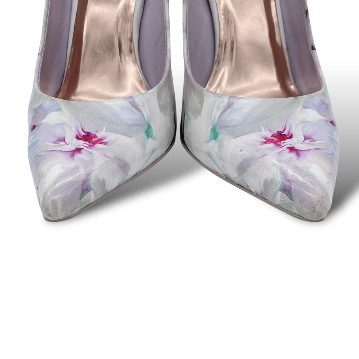 ☆Ted Baker☆ フラワープリントエレガントパンツ・NYMPHAT♪ TED BAKER 花柄 プリント パンプス フラワー ブライダルシューズ