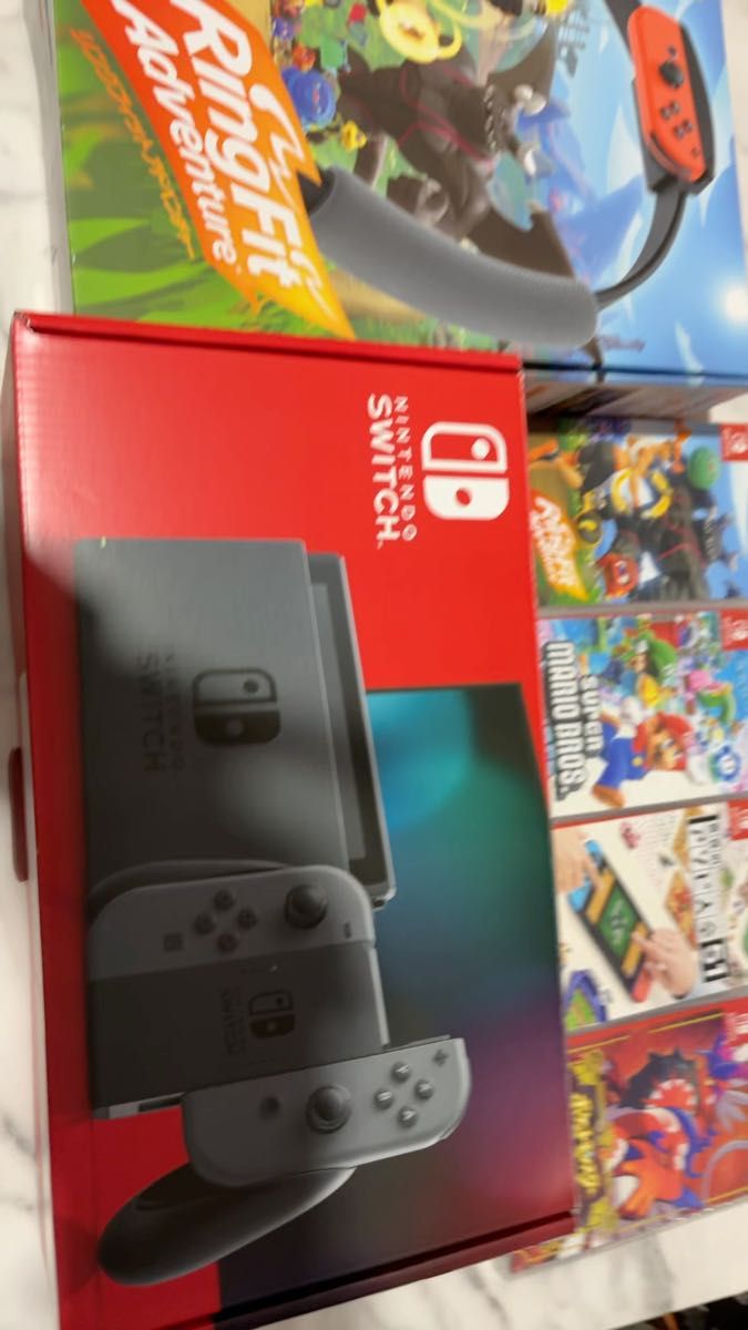 Nintendo Switch 新品+リングフィットアドベンチャー