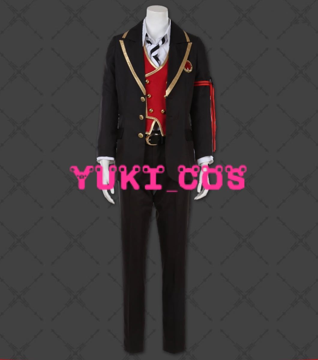 ツイステ 制服 コスプレ ハーツラビュル寮 コストモ製 素晴らしい価格