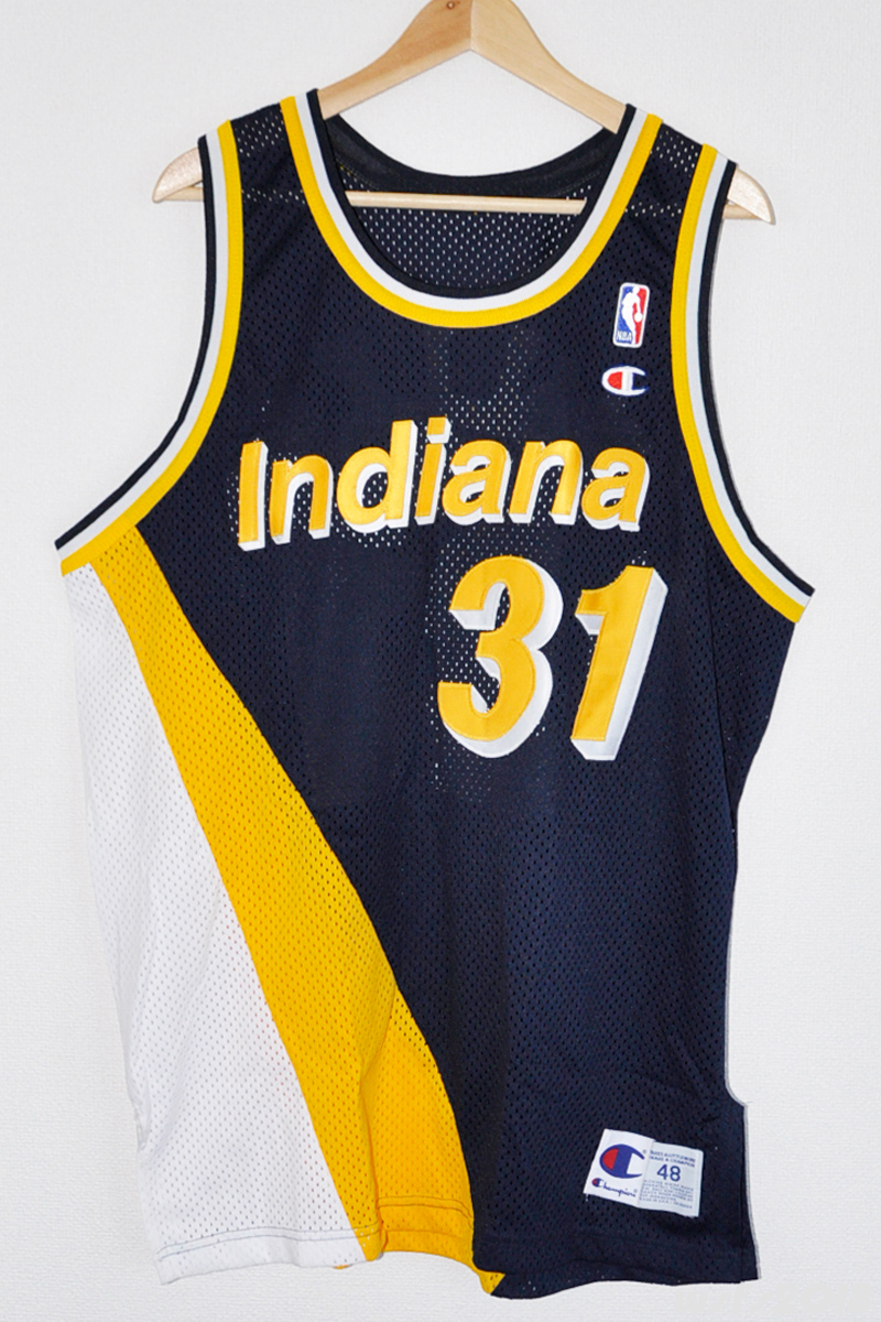 【NBA/USED】インディアナペイサーズオーセンティックジャージ（#31レジーミラー）【Champion/チャンピオン】