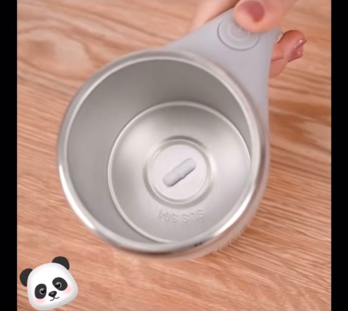 電動攪拌コップ カップ 蓋付き 380mL 仕事に 青汁 豆乳 コーヒー沈殿しやすステンレススチールク磁気オフィスウォーターカップ