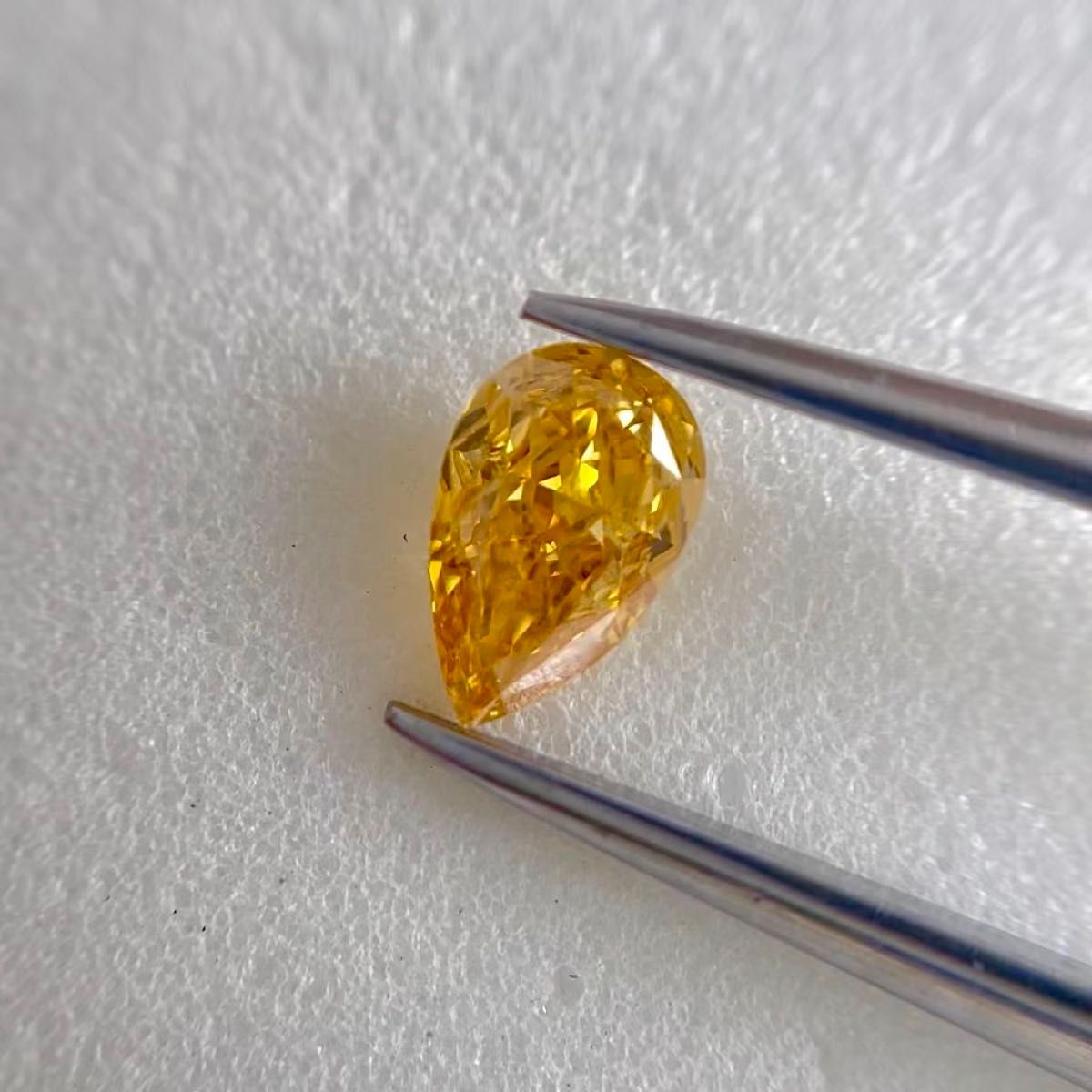 0.374ct SI-1 天然オレンジダイヤモンドルース 中央宝石研究所ソ