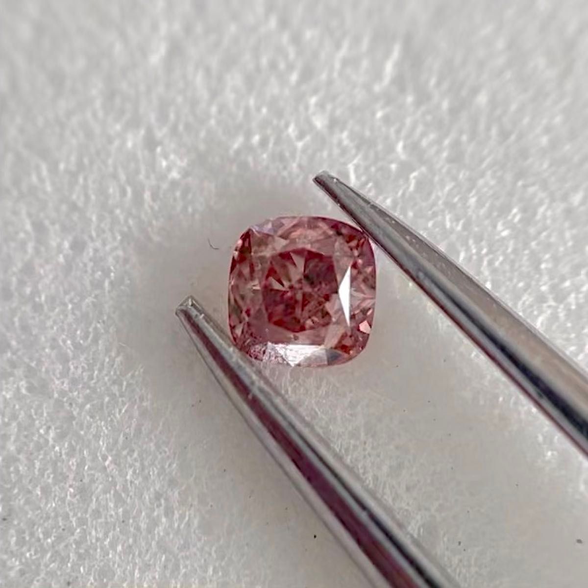 0.116ct 天然ピンクダイヤモンドルース FANCY DEEP PINK