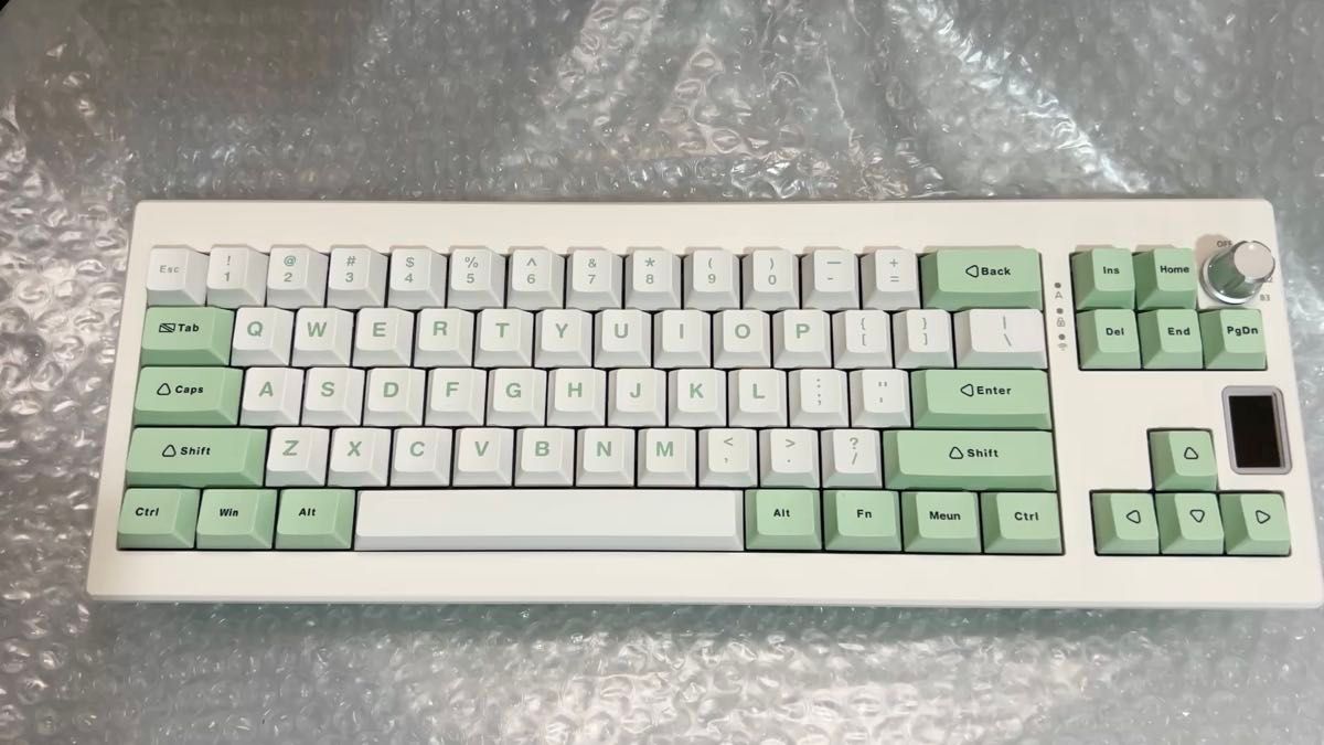 【翌日発送】EPOMAKER Shadow-X Gasket 液晶付きワイヤレスゲーミングキーボード ホットスワップ対応