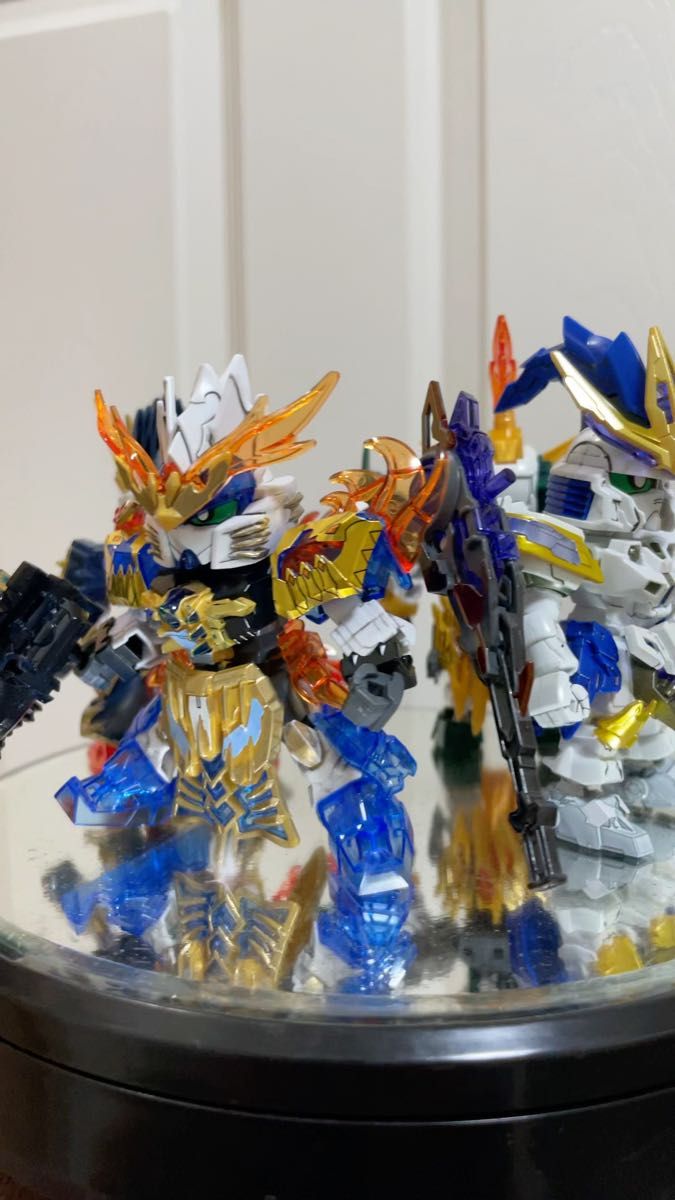 完成品 塗装済 SD BB ガンダム クロスボーン トールギス 4体