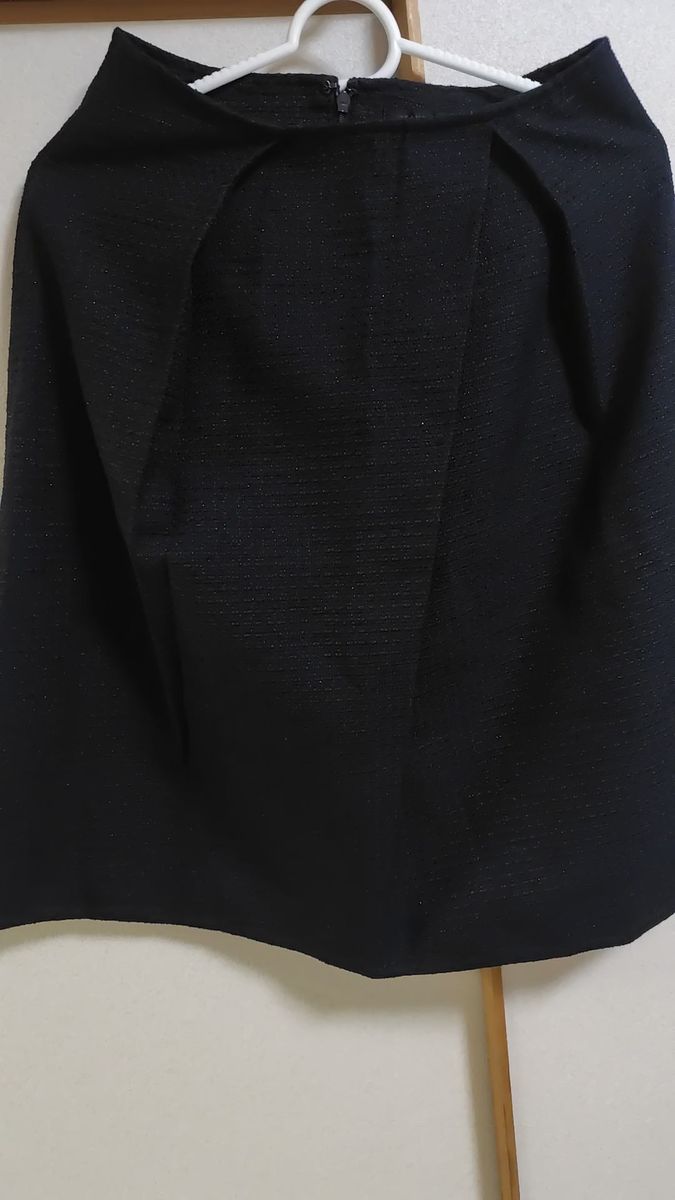 BEAMS HEART 膝丈スカート タグ付き新品 フォーマル ビームス Sサイズ ブラック