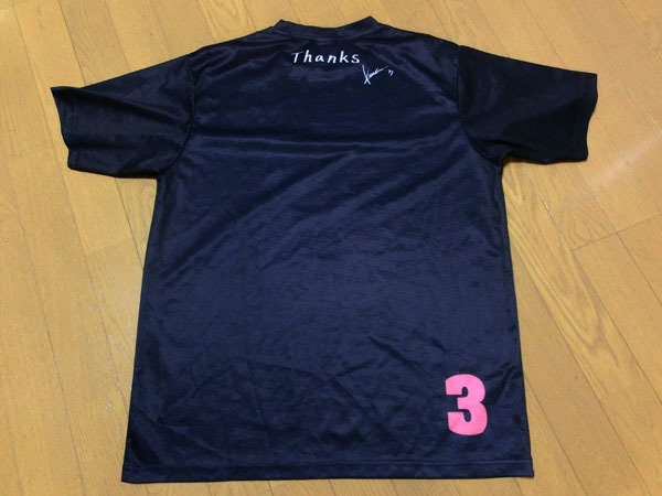 ■北海道日本ハムファイターズ　田中賢介選手　Tシャツ 配布品 非売品 フリーサイズ 中古良品_画像4