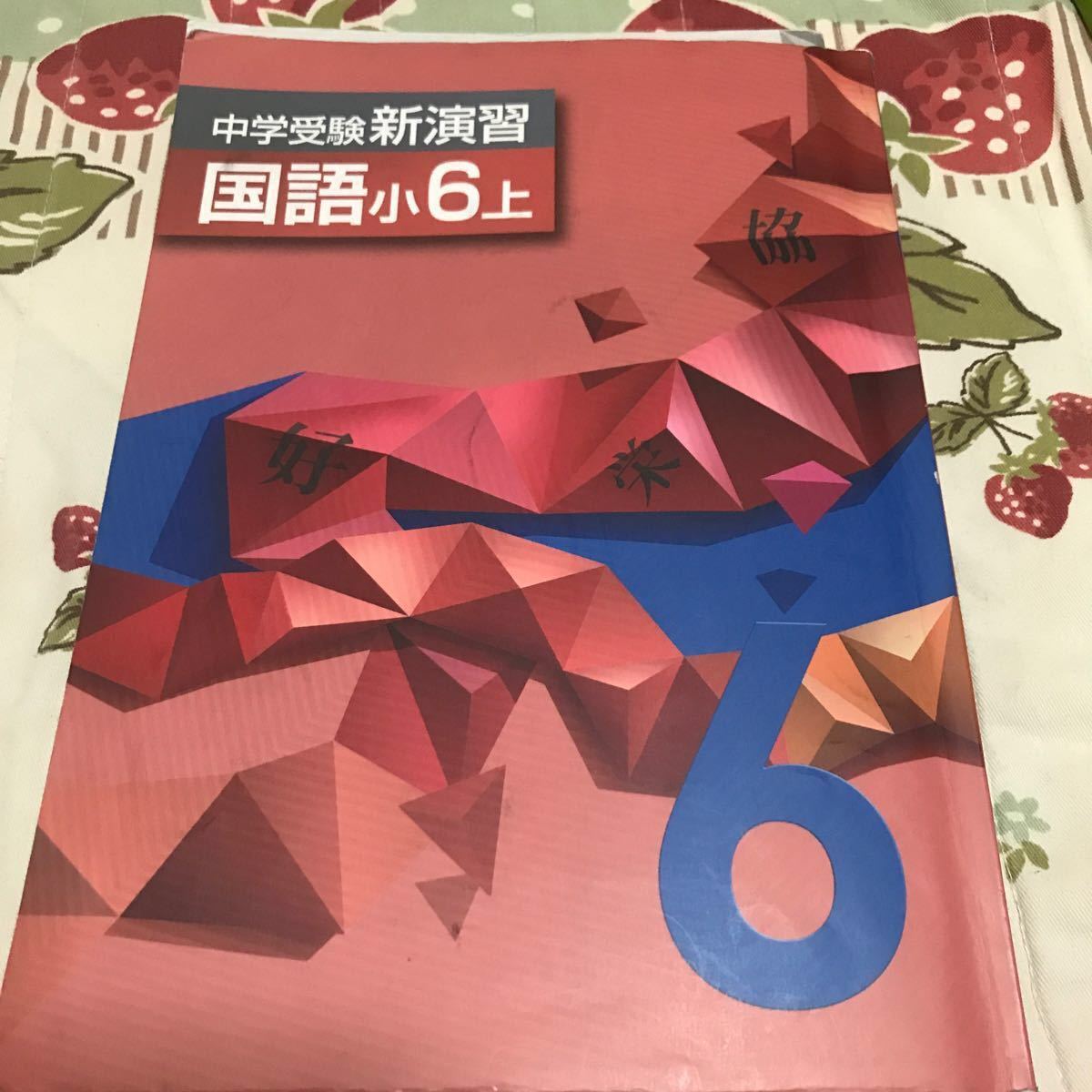 中学受験 新演習 国語 小6 上|Yahoo!フリマ(旧PayPayフリマ) 中学受験 新演習 国語 小6 上|Yahoo!フリマ(旧PayPayフリマ)