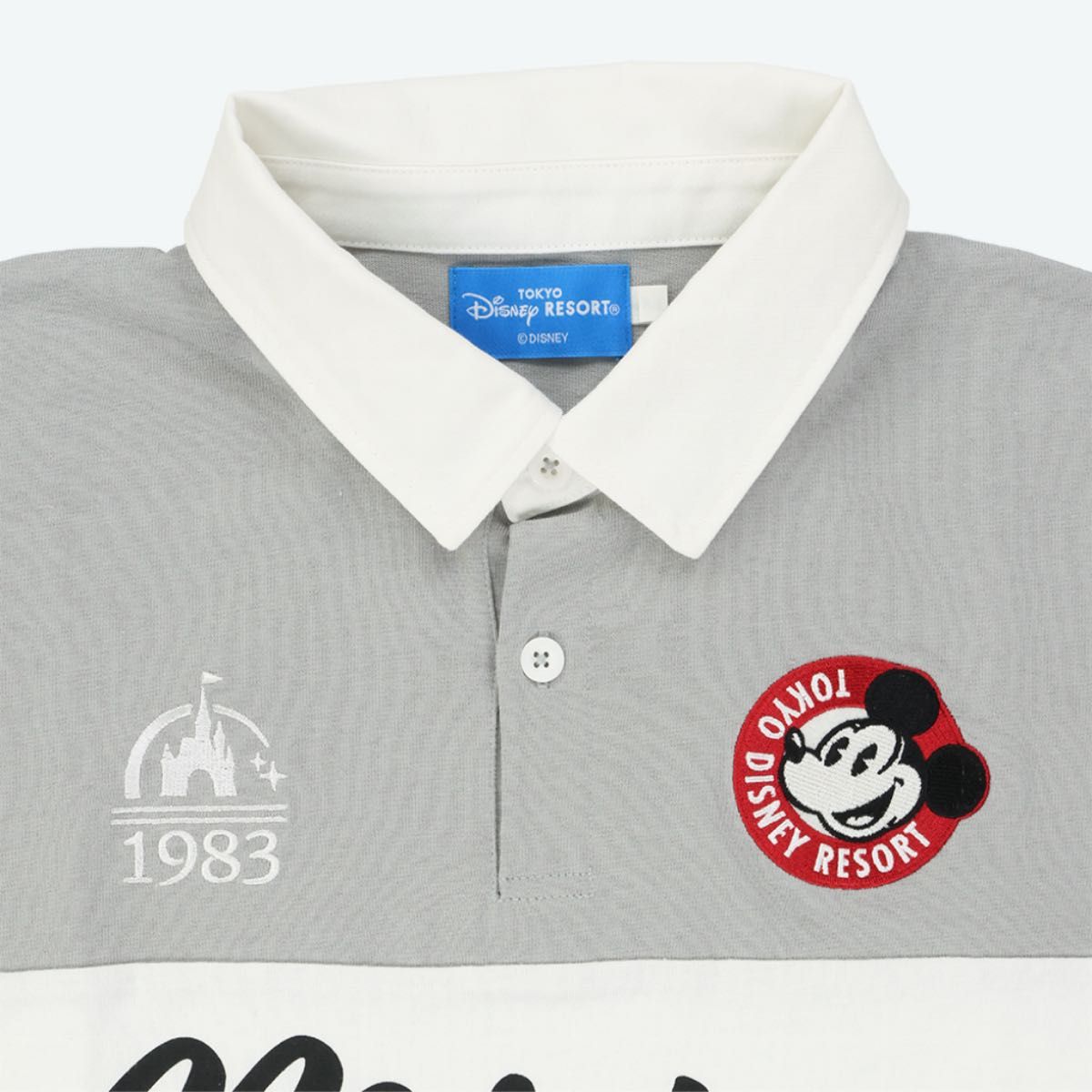 ☆Disneyland☆男女兼用 ミッキー&フレンズ ラガーシャツ 新品タグ付き 東京ディズニーリゾート ミッキー ラガーシャツ