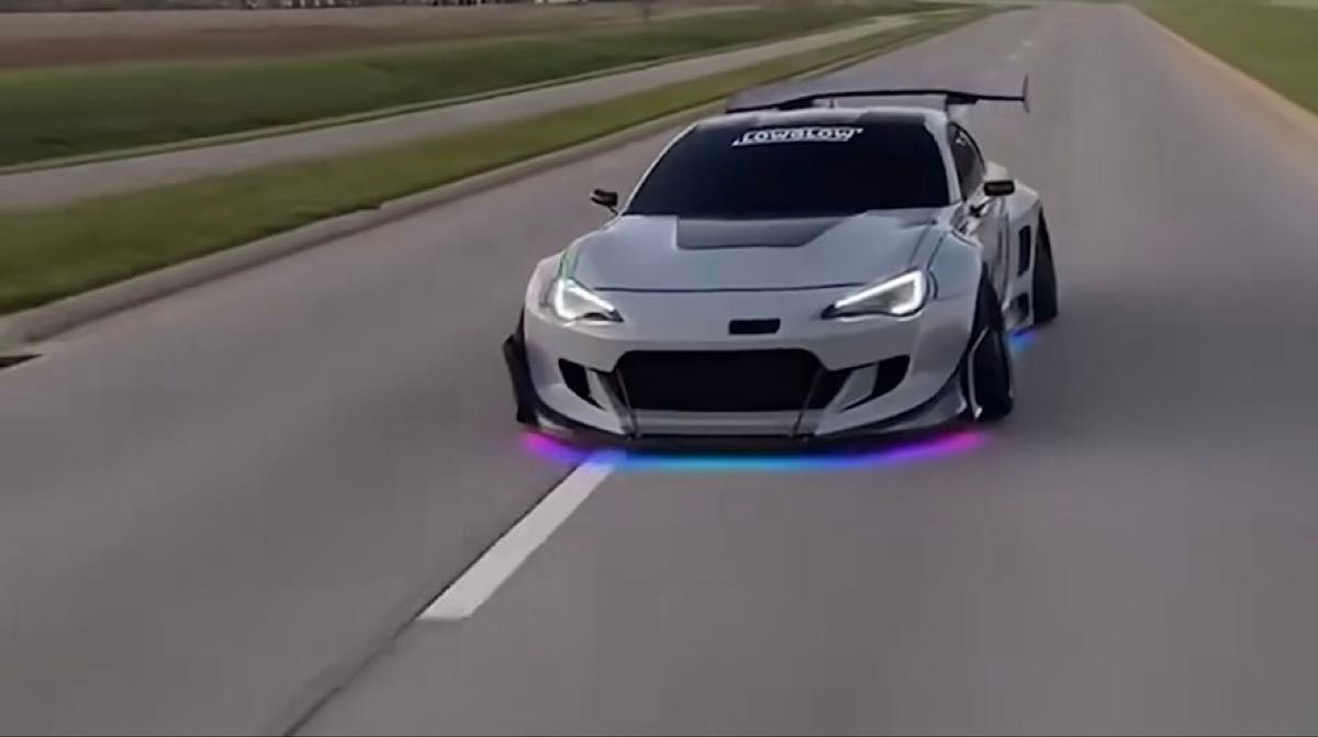 アンダーライト LED RGB テープライト イルミネーション 車用 スーパーブライト /リモコン+アプリ