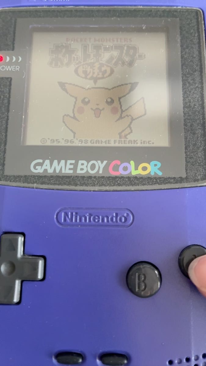 匿名配送【GB】ポケットモンスター 緑・ピカチュウ 2個セット(ソフト用ケース1つ付き)