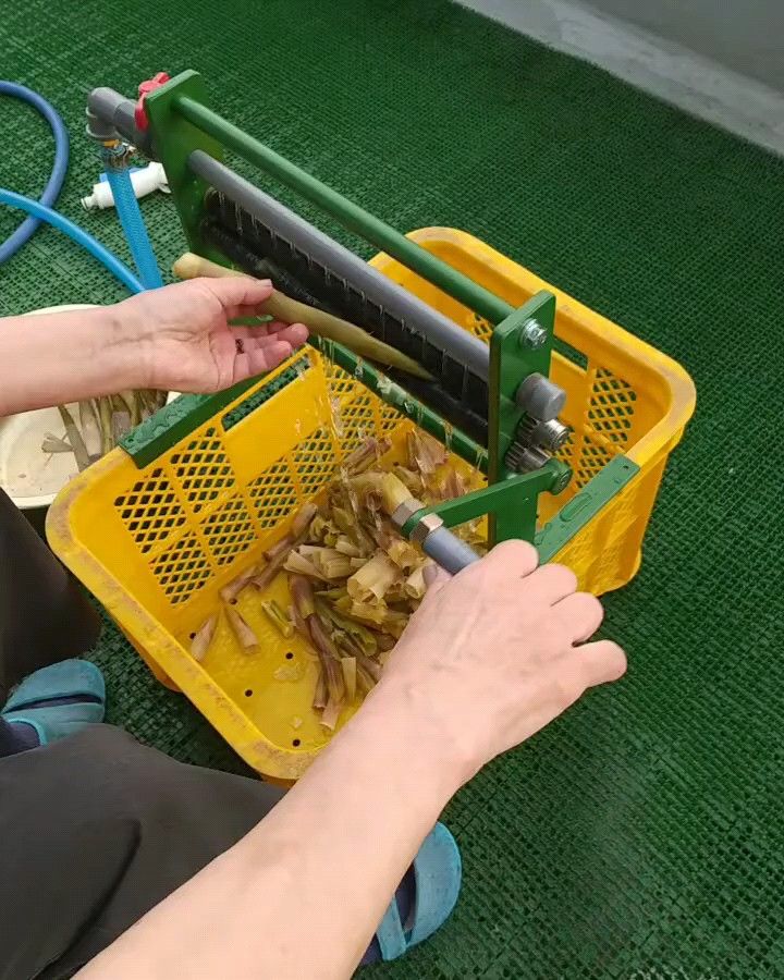たけのこ皮剥き機 竹ノ皮剥助 タケノコ 根曲がりだけ 山菜 山 山菜採り 時短に かわむき かわむき機 手動