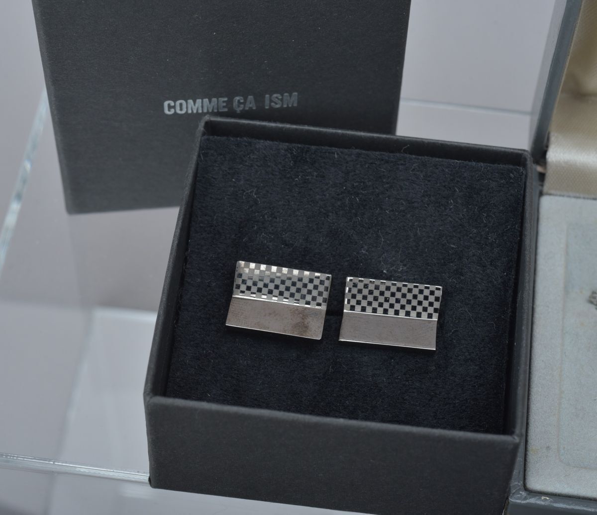 カフス タイピン等 13點(diǎn) dunhill/NINA RICCI/LANVIN他 SV含む SILVER/925/850 タイタック 箱付き アクセサリー まとめ #60〇0416-05/ze c.e
