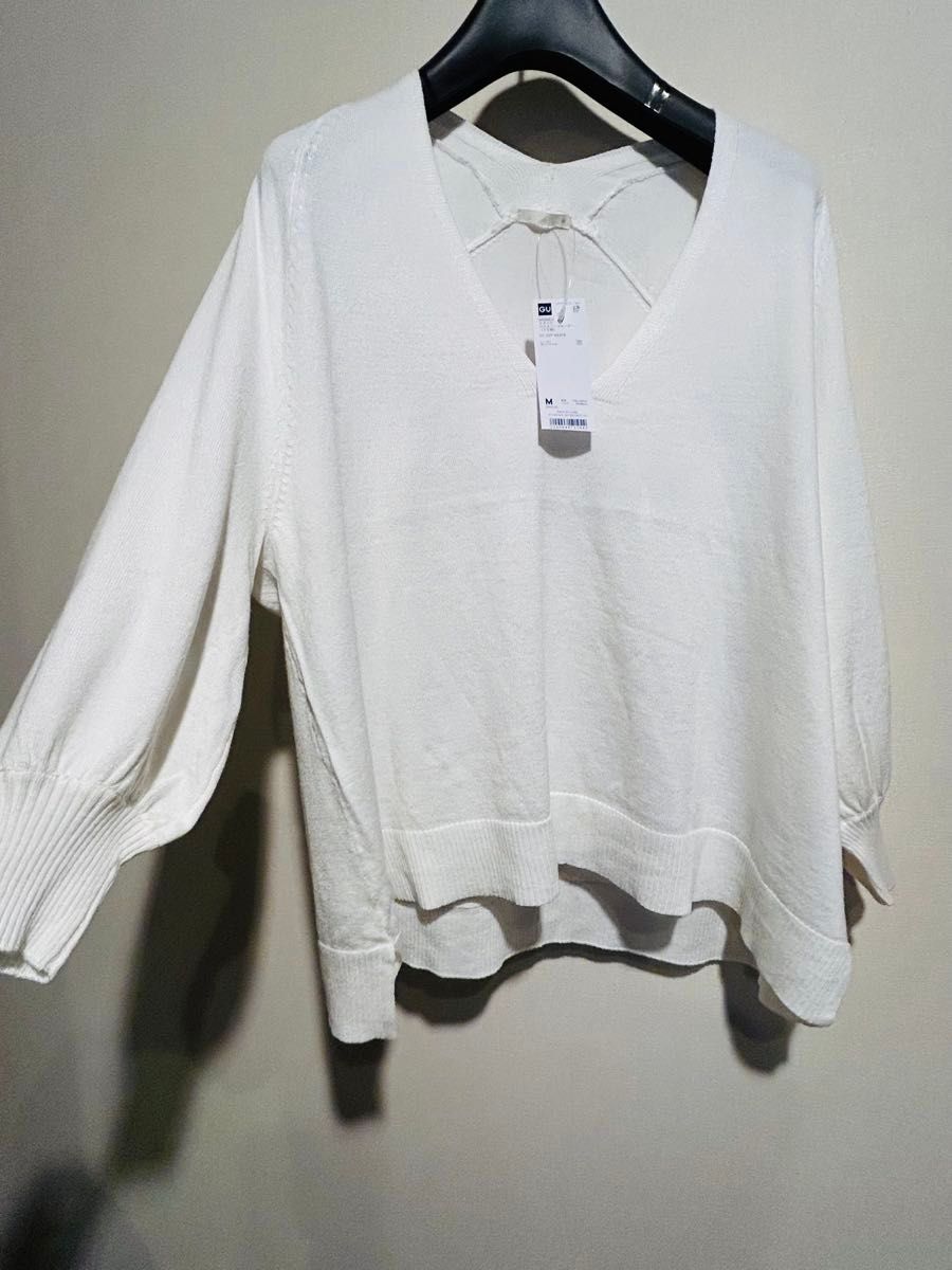 タグ付き未使用】ZARA パフスリーブ ブラウス ホワイト - メルカリ