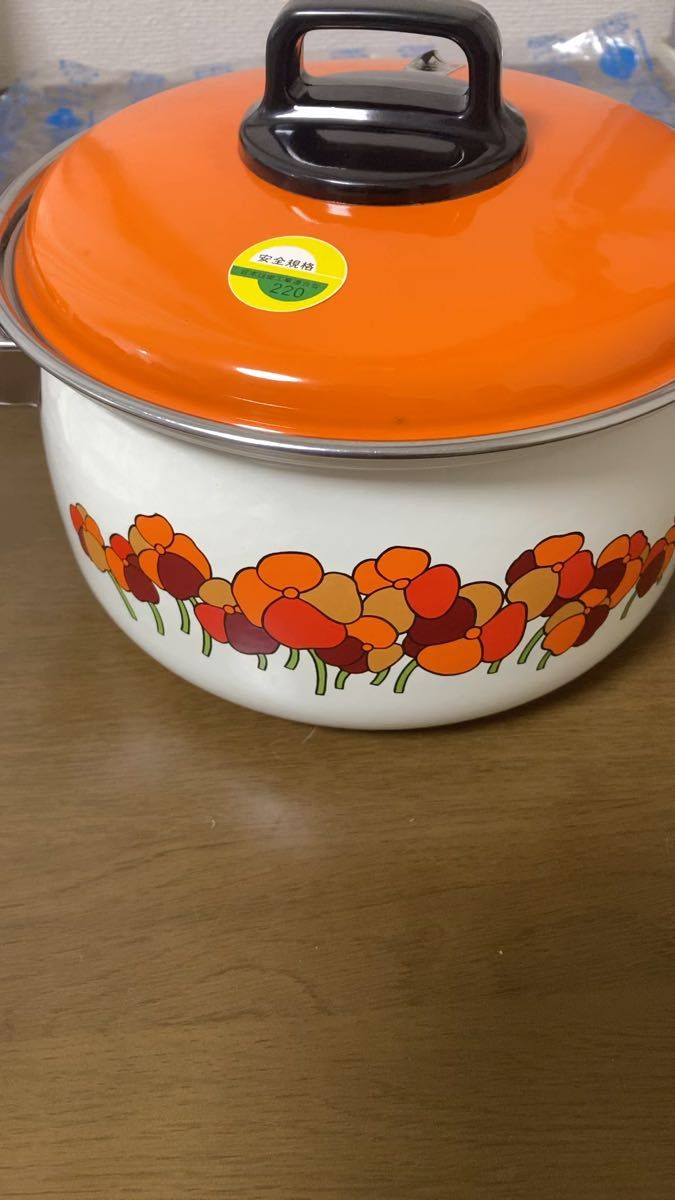 昭和レトロ ホーロー鍋 高木金属工業 レトロポップ ヤマタカ