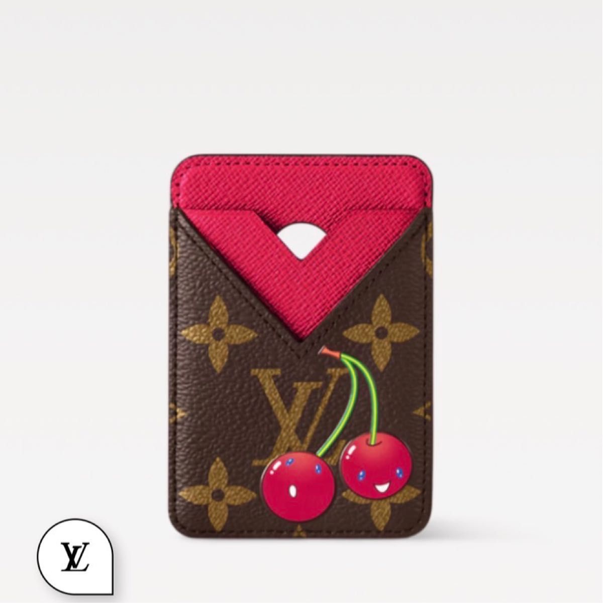 【村上隆限定コラボ】Louis Vuitton マグネットケース ルイヴィトン 村上隆限定 ポルトカルトマグネット 未使用|Yahoo