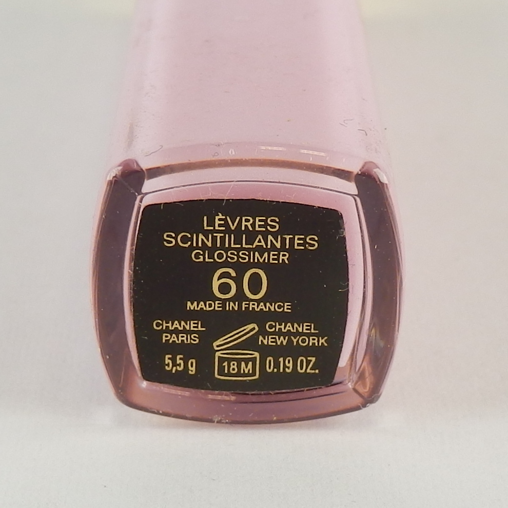 * Chanel CHANELre-vuru sun tiyanto60sati net lip gloss LEVRES SCINTILLANTES GLOSSIMER