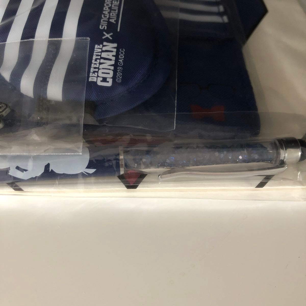 非売品 限定品 搭乗記念 シンガポール航空 名探偵コナン 紺青の