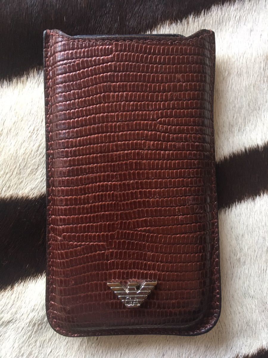 EMPORIO ARMANI iPhone SE CASE エンポリオアルマーニ スマホケース