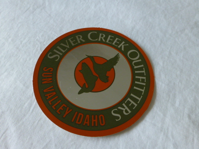 SILVER CREEK OUTFITTERS ステッカー SUN VALLEY IDAHO SILVER CREEK OUTFITTERS フライフィッシング FLY FISHING_画像2