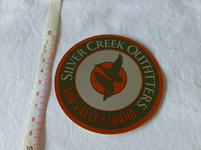SILVER CREEK OUTFITTERS ステッカー SUN VALLEY IDAHO SILVER CREEK OUTFITTERS フライフィッシング FLY FISHING_画像3