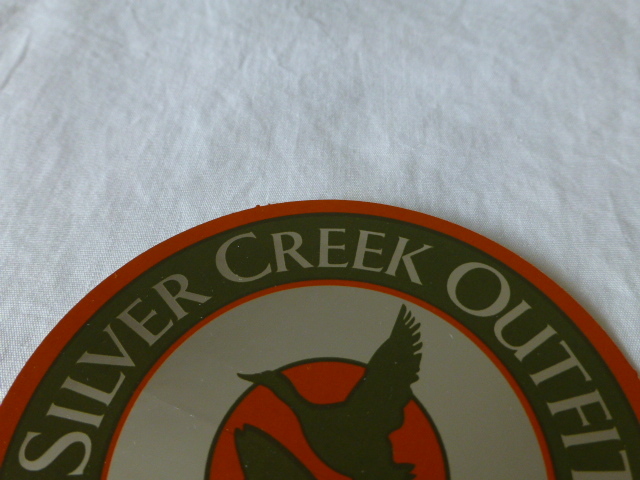 SILVER CREEK OUTFITTERS ステッカー SUN VALLEY IDAHO SILVER CREEK OUTFITTERS フライフィッシング FLY FISHING_画像5