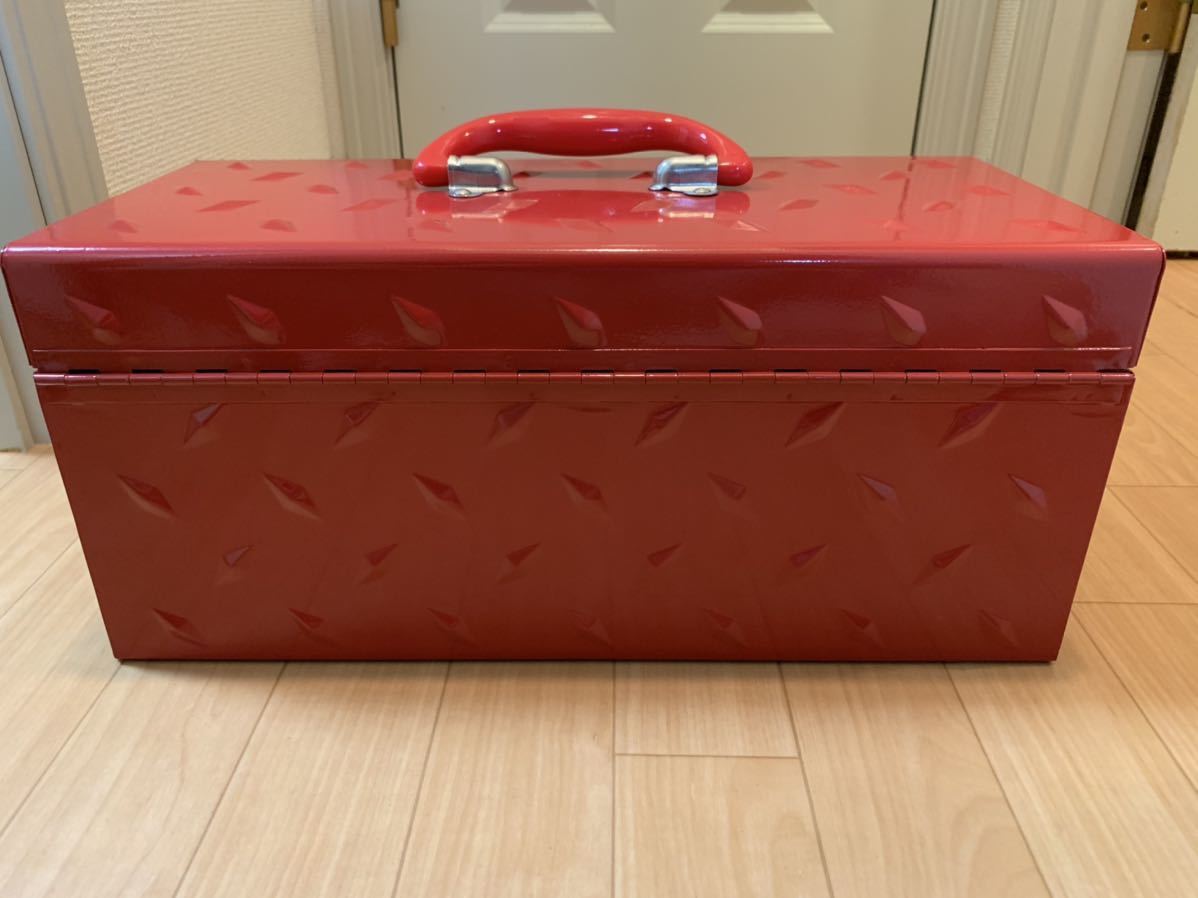 Supreme Diamond Plate Tool Box Red 18FW シュプリーム ダイアモンド プレート ツール ボックス ツールボックス 工具箱 レッド 赤 18AW