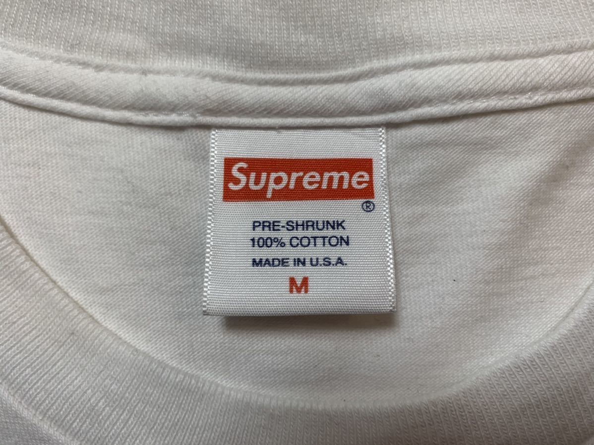 M Supreme Madonna Tee 18FW Medium White シュプリーム マドンナ Tシャツ 半袖 ホワイト 白 18AWの画像7